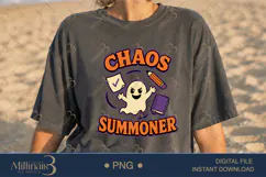 Chaos Summoner PNG, Funny Chaos Quote Design, Sarcastic Subl Product Image 2