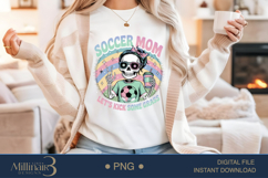 Senior Skeleton Soccer Mom PNG Product Image 2