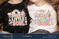 Sweet Little Soul PNG, Cute Kawaii Candy Rainbow Clipart, Pa Product Image 2