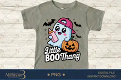 Little Boo Thang PNG |Cute Halloween Baby Product Image 2