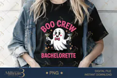 Bride Boo Crew Halloween PNG |Spooky Bride Boo Crew PNG Product Image 2
