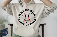 Baseball State Of Mind SVG PNG Sublimation |Football Game Product Image 1