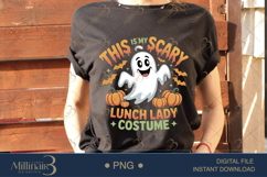 This Is My Scary Lunch Lady Costume PNG |Spooky School Cafet Product Image 2