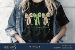 Not Lucky Simply Blessed PNG, Christian St Patricks Day Desi Product Image 2