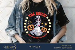 Halloween Bachelorette Party PNG| Halloween Couple Png Product Image 2