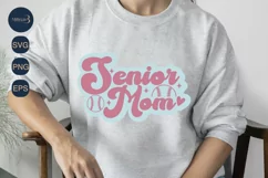 Senior Baseball Mom 2023 Svg PNG Sublimation |Football Game Product Image 2