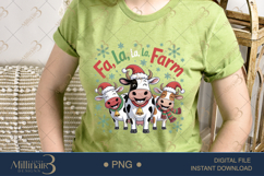 Fa La La La Farm Christmas PNG | Funny Farm Animal Holiday Product Image 2