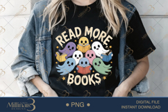 Read More Books PNG | Cozy Fall Bookish Design Product Image 2