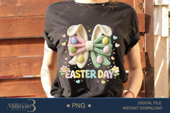 Easter Day PNG, Crochet Easter Sublimation Design, Cute Spri Product Image 2