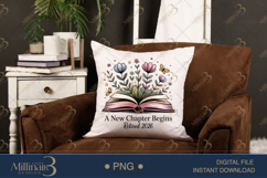A New Chapter Begins Retirement PNG |Retirement Party Clipar Product Image 2