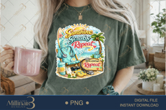 Sunshine Scrubs Repeat PNG, Dental Assistant Summer Sublimat Product Image 2