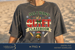 My Classroom Is on the Naughty List PNG | Funny Christmas Te Product Image 2