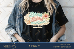 Stay Salty Crochet PNG Beachy Summer Design Product Image 2
