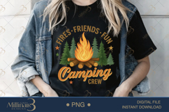 Life Is Better Campfire PNG | Cozy Camping Sublimation Product Image 2