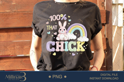 100 That Chick Crochet PNG Cute Easter Digital Download Product Image 2