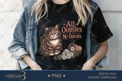 All Oopsies No Daisies Cat PNG Sublimation ,Funny Cat Product Image 2