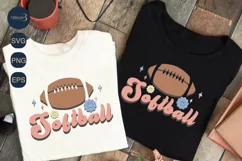 Softball SVG PNG Sublimation |Football Game Day Product Image 2