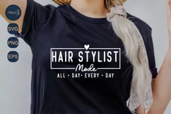 Hair Stylist Mode All Day Every Day SVG PNG Product Image 2