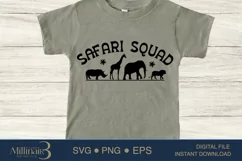 Safari SquadSVG PNG Sublimation |Family Zoo Trip , Safari Cr Product Image 2