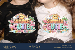 Cute Summer PNG Design, Kawaii Summer Cutie Clipart, Pastel Product Image 2