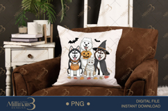Husky Ghost Halloween Dog PNG |Ghost Dog, Pumpkin Pu Product Image 2