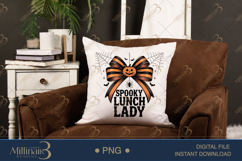 Spooky Lunch Lady PNG |Spooky School Cafeteria Staff Product Image 2