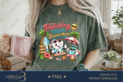 Polishing Teeth Summer Mode PNG, Cute Dental Assistant Summe Product Image 2
