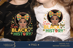 Am Black History PNG for Black History Month Shirt, African Product Image 2