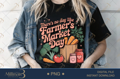 There’s No Day Like Farmer’s Market Day PNG | Rustic Clipart Product Image 2