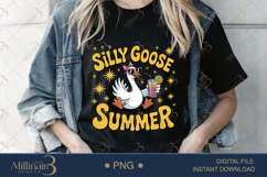 Silly Goose PNG | Funny Summer Goose Clipart Product Image 2