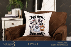 French Bulldog Boo-Dogs Halloween PNG |Ghost Dog, Pumpkin Pu Product Image 2