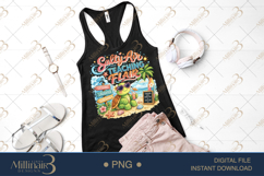 Salty Air Teaching Flair PNG Funny Teacher Summer Clipart | Product Image 2