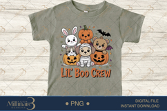 Lil Boo Crew PNG |Cute Halloween Group Design for Kids Product Image 2