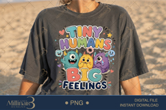 Tiny Humans Big Feelings PNG, Cute Social Emotional Learning Product Image 2