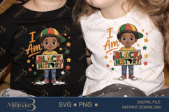 Black History Month Kids PNG Bundle, 6 African American Prid Product Image 3
