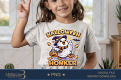 Halloween Honker PNG, Cute Halloween Goose PNG, Ghost Goose Product Image 2
