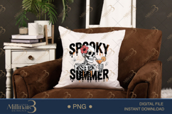Halloween In July Skeleton With Drink PNG| Halloween Cat Rea Product Image 2