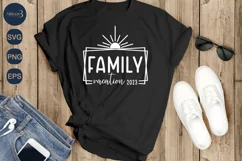 Family Vacation 2023 SVG PNG Sublimation |Spring Trip SVG Product Image 2