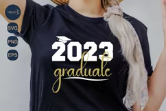 Graduate Class of 2023 Svg |Funny Back To School SVG Product Image 2