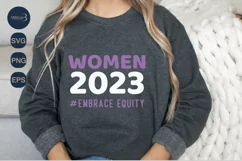 International Women's Day 2023 Svg|#EmbraceEquity Svg|Women Product Image 2