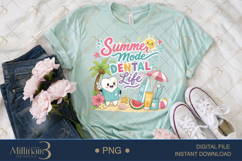 Summer Mode Dental Life PNG, Cute Dental Assistant Summer Su Product Image 2