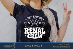 The Spooky Renal Crew SVG PNG, Funny Renal Nurse Halloween Product Image 2