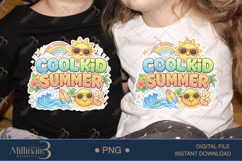 Cool Kid Summer PNG, Cute Kawaii Beach Clipart with Sunglass Product Image 2