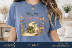 Thriving in My Own Lane PNG, Motivational Turtle Sublimation Product Image 2