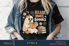 Halloween Book Club PNG | Halloween & Fall Sublimat Product Image 2