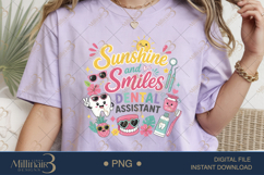 Summer Dental Assistant Design Bundle PNG, 20 Dental Summer Product Image 3