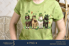 St Patricks Day Horse PNG, Lucky Shamrock Horses Clipart, Cu Product Image 2