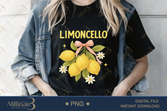 Limoncello PNG | Chic Summer Goose Clipart with Lemon Vibes Product Image 2