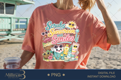 crubs Sunscreen and Smiles PNG, Cute Summer Healthcare Subli Product Image 2