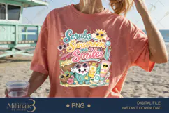 crubs Sunscreen and Smiles PNG, Cute Summer Healthcare Subli Product Image 2